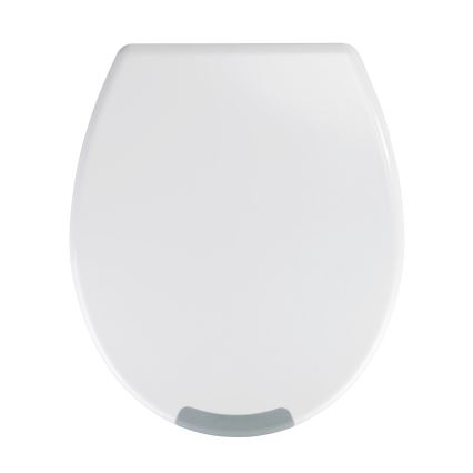 WENKO 25005100-WC sjedalo SECURA 37x44 cm bijela/siva
