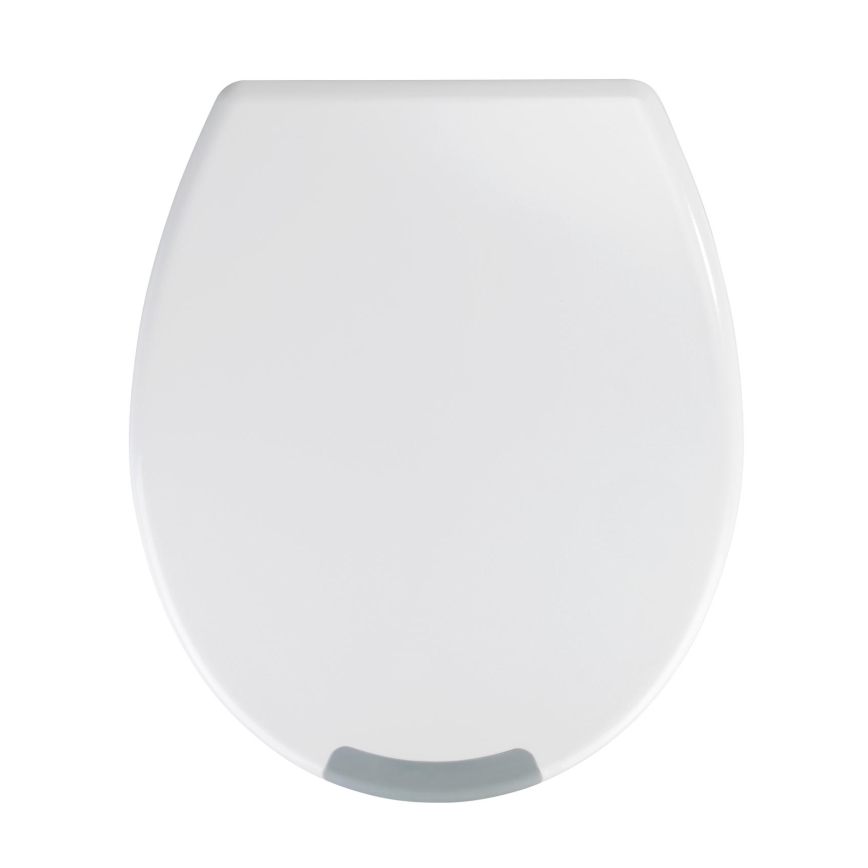 WENKO 25005100-WC sjedalo SECURA 37x44 cm bijela/siva