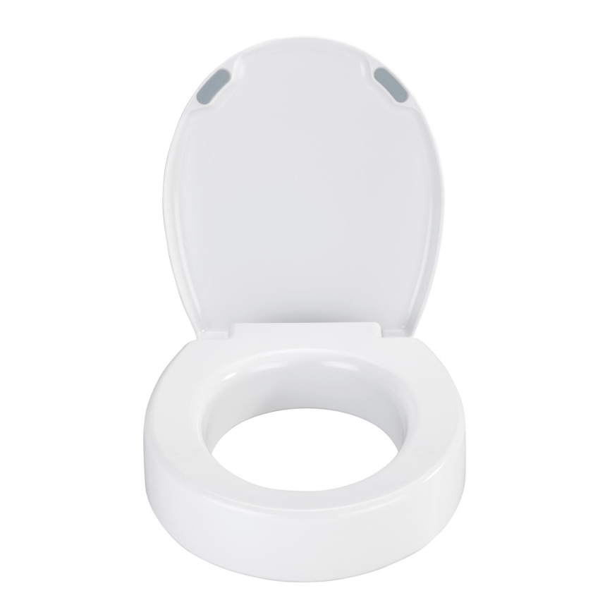 WENKO 25005100-WC sjedalo SECURA 37x44 cm bijela/siva