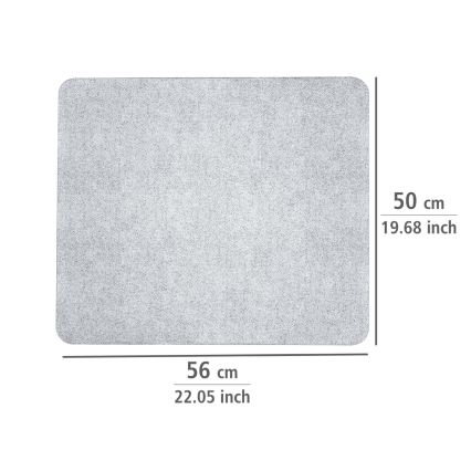 WENKO 2511910800 - Poklopna ploča 50x56 cm prozirna/siva