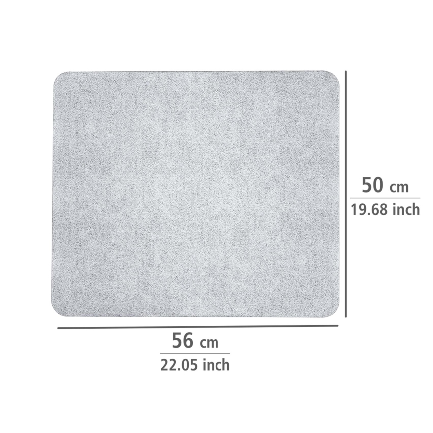 WENKO 2511910800 - Poklopna ploča 50x56 cm prozirna/siva