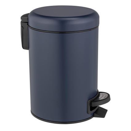 WENKO 25153100 - Koš za smeće LEMAN 17x25 cm plava/crna
