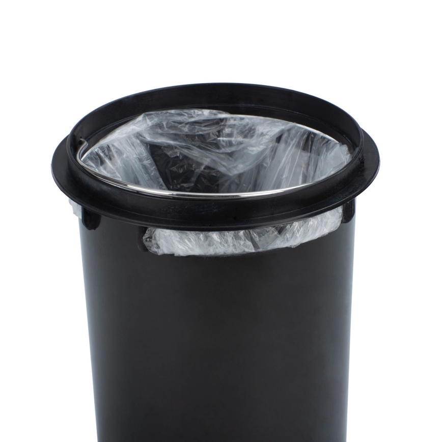 WENKO 25155100 - Kanta za smeće LEMAN 17x25 cm ružičasta/crna