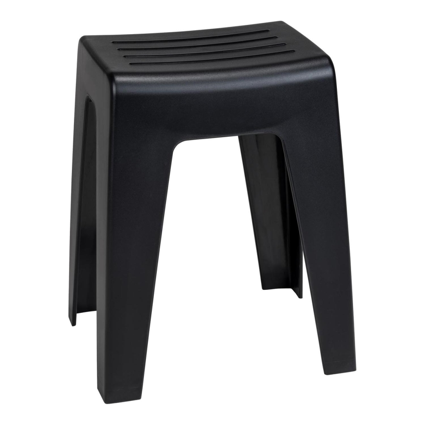 WENKO 25156100 - Tabure KUMBA 38x47 cm crni