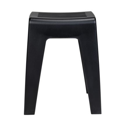 WENKO 25156100 - Tabure KUMBA 38x47 cm crni