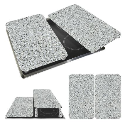 WENKO 2521120500-Poklop za ploču ABDECKPLATTE - NEUTRAL 30x52 cm granit/šaren