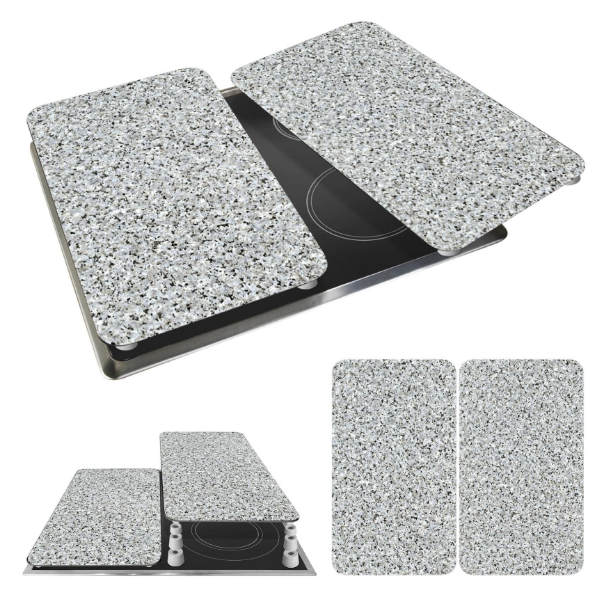 WENKO 2521120500-Poklop za ploču ABDECKPLATTE - NEUTRAL 30x52 cm granit/šaren