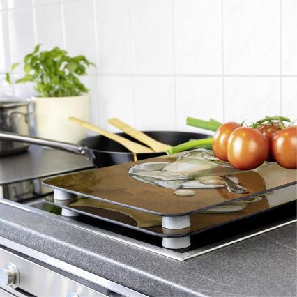 WENKO 2521280100 - Zaštitna navlaka za ploču 52x30 cm višebojna/siva/prozirna