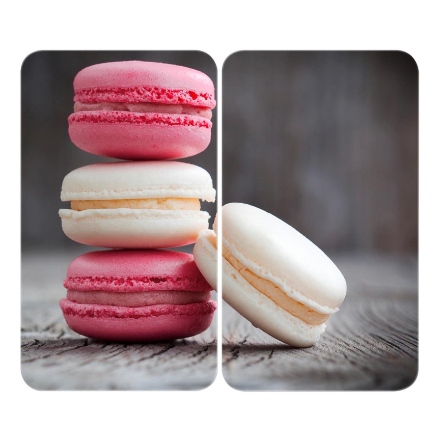 WENKO 2521496100 - Poklopac za kuhalnu ploču 52x30 cm šaren/siv/proziran