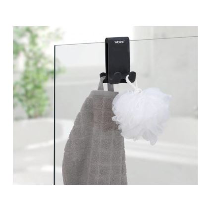 WENKO 25229100-Kuka VERNA DUO 5x9,5 cm crna