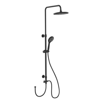 WENKO 25311100 - Set za tuš SUSTAV UŠTEDE VODE 120 cm crni