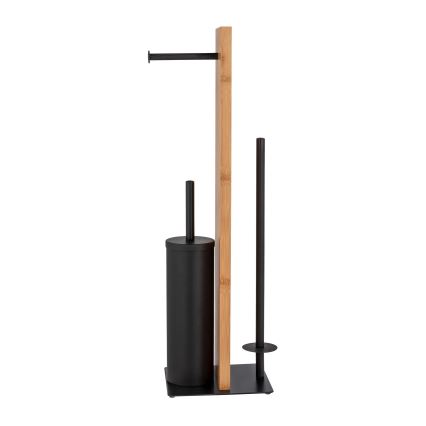 WENKO 25376100 - Set za WC LESINA 18x69 cm smeđa/crna