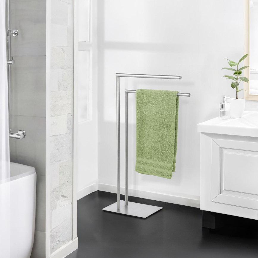 WENKO 25379100 - Stalak za ručnike RECCO 48 x 80,5 cm, satiniran