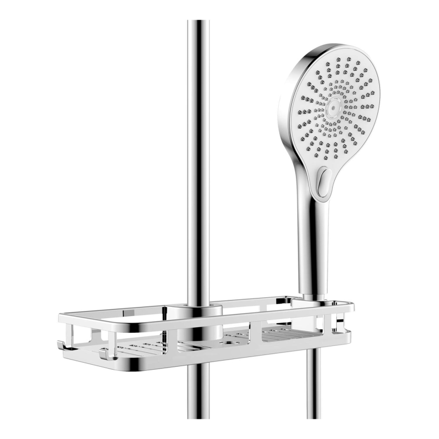 WENKO 25490100 - Polica LIBERTÀ 28,5x11,5 cm sjajni krom