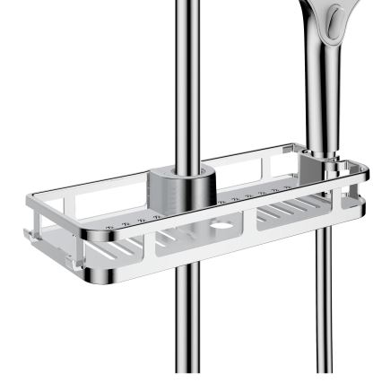 WENKO 25490100 - Polica LIBERTÀ 28,5x11,5 cm sjajni krom