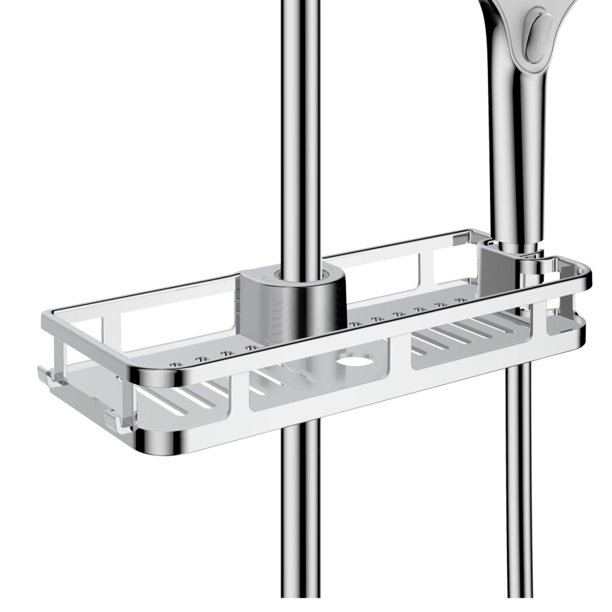 WENKO 25490100 - Polica LIBERTÀ 28,5x11,5 cm sjajni krom