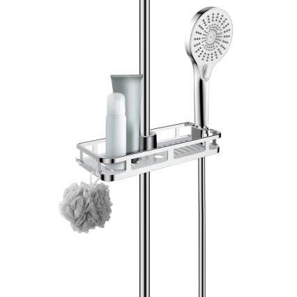 WENKO 25490100 - Polica LIBERTÀ 28,5x11,5 cm sjajni krom