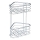 WENKO 25569100-Kutna polica TRESTINA 25x35 cm inox/srebrna