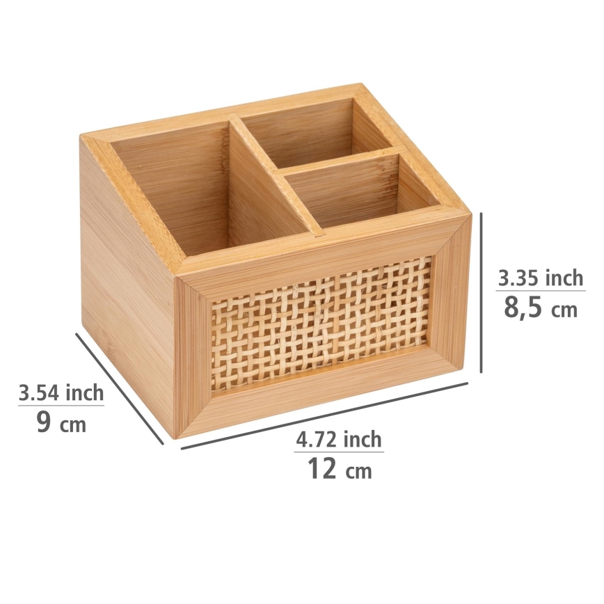 WENKO 25600100 - Organizator ALLEGRE 12x9 cm smeđa