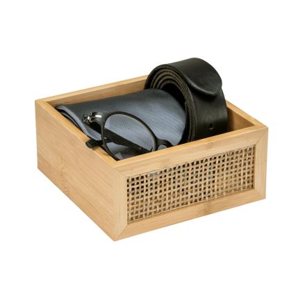 WENKO 25601100 - Polica za kadu ALLEGRE 15x7 cm smeđa
