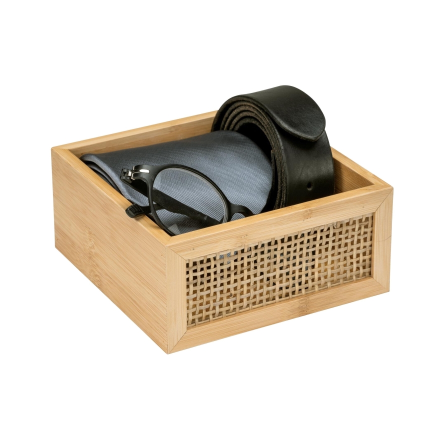 WENKO 25601100 - Polica za kadu ALLEGRE 15x7 cm smeđa