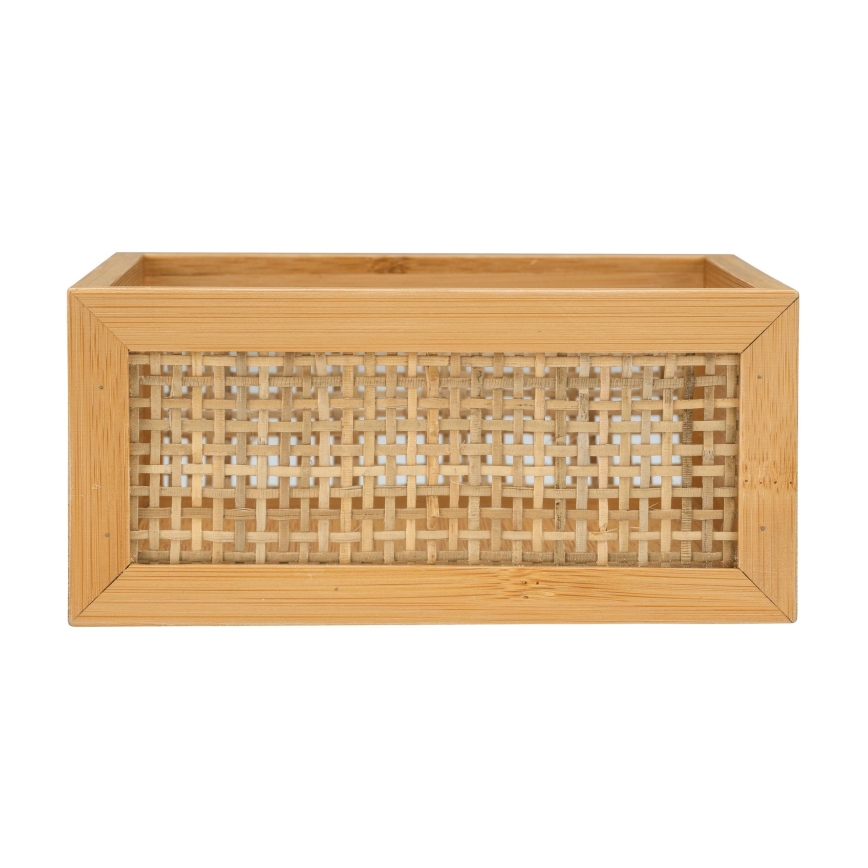 WENKO 25601100 - Polica za kadu ALLEGRE 15x7 cm smeđa
