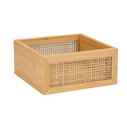 WENKO 25601100 - Polica za kadu ALLEGRE 15x7 cm smeđa