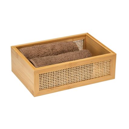 WENKO 25602100 - Polica za kadu ALLEGRE 22x15 cm smeđa