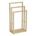 WENKO 25629100 - Stalak za ručnike BAMBUSA 42,5x82 cm smeđi