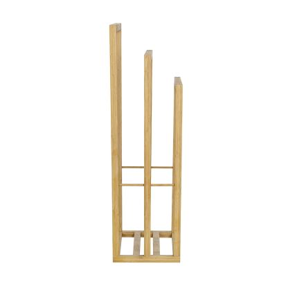 WENKO 25629100 - Stalak za ručnike BAMBUSA 42,5x82 cm smeđi