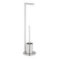 WENKO 25676100 - Set za WC FERLA 18x69,5 cm nehrđajući čelik/satinirano