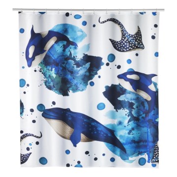 WENKO 25749100 - Zavjesa za tuš AQUARIS 180x200 cm šarena