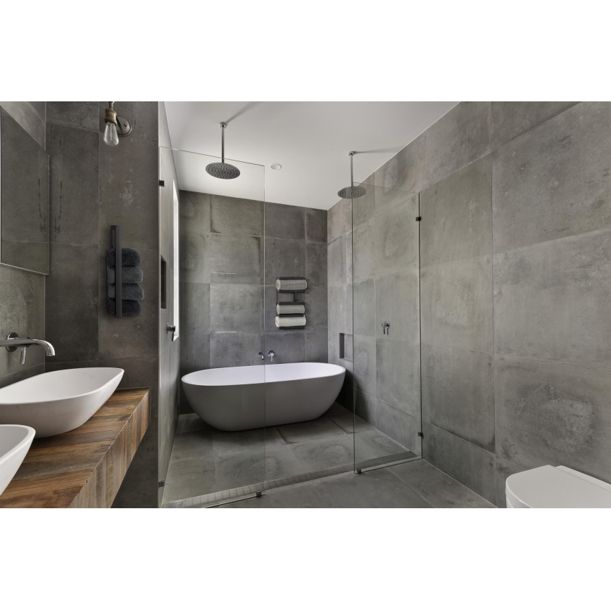 WENKO 25780100 - Stalak za ručnike FONDIRO 24x42 cm crna