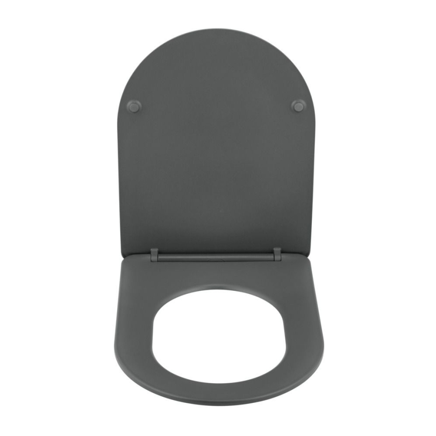 WENKO 26030100 - WC sjedalo GALATI 46x36 cm antracit
