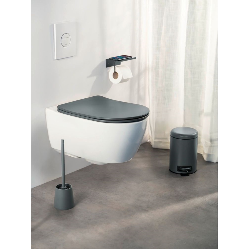 WENKO 26030100 - WC sjedalo GALATI 46x36 cm antracit
