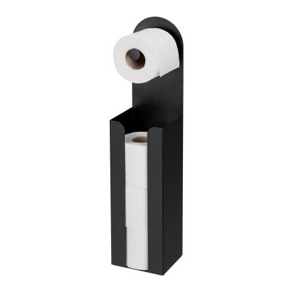 WENKO 26059100 - Držalo za role AGIRA 12x54 cm crno