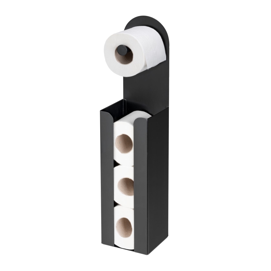 WENKO 26059100 - Držalo za role AGIRA 12x54 cm crno