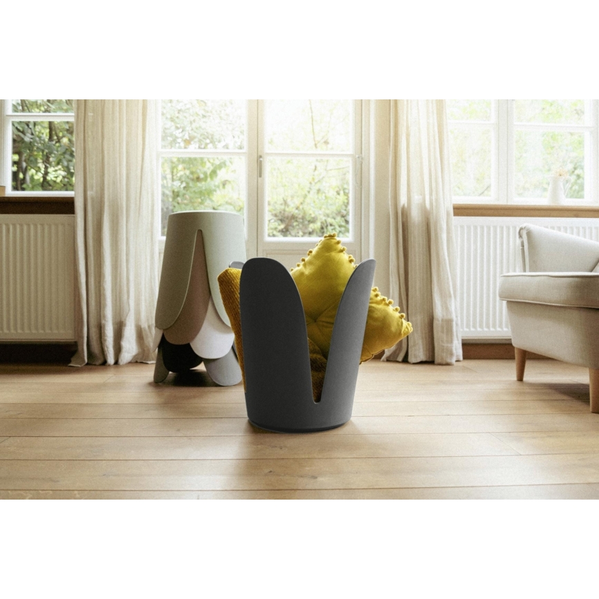 WENKO 26089100 - Stolica COMISO 44,5 x 46 cm antracit