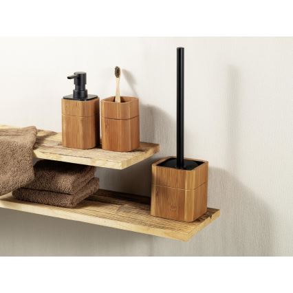 WENKO 26102100 - Dozator sapuna SERRO 7,5x16,5 cm smeđa/crna