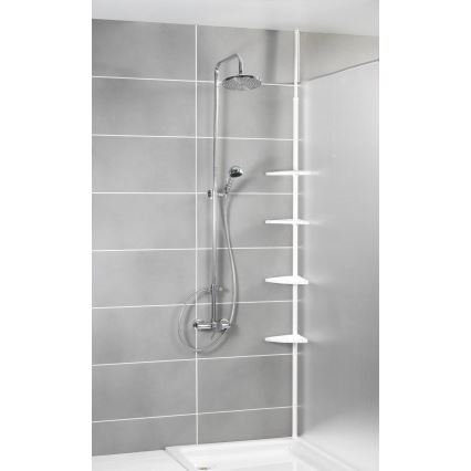 WENKO 3201010100 - Kutni element COMPACT 26x195 cm bijeli