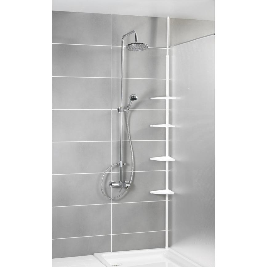 WENKO 3201010100 - Kutni element COMPACT 26x195 cm bijeli