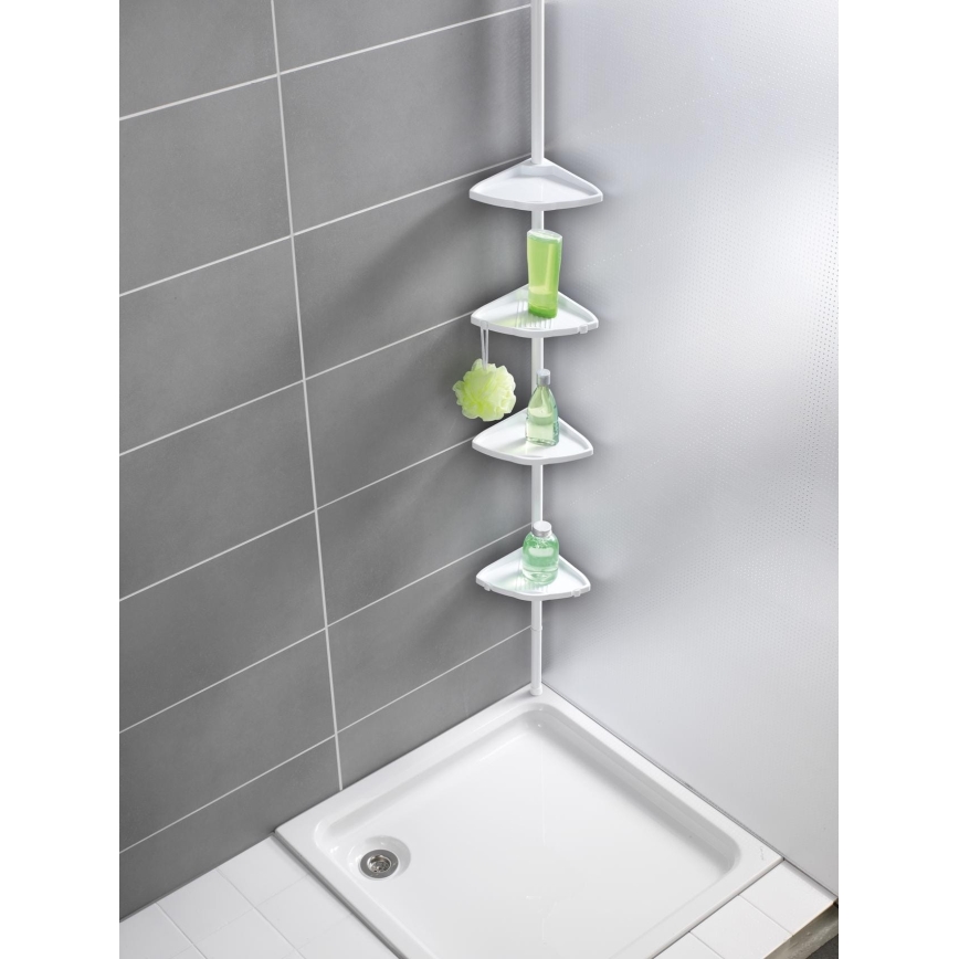 WENKO 3201010100 - Kutni element COMPACT 26x195 cm bijeli