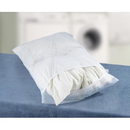 WENKO 3751900100 - Mrežasta vrećica za pranje rublja 90x60 cm bijela