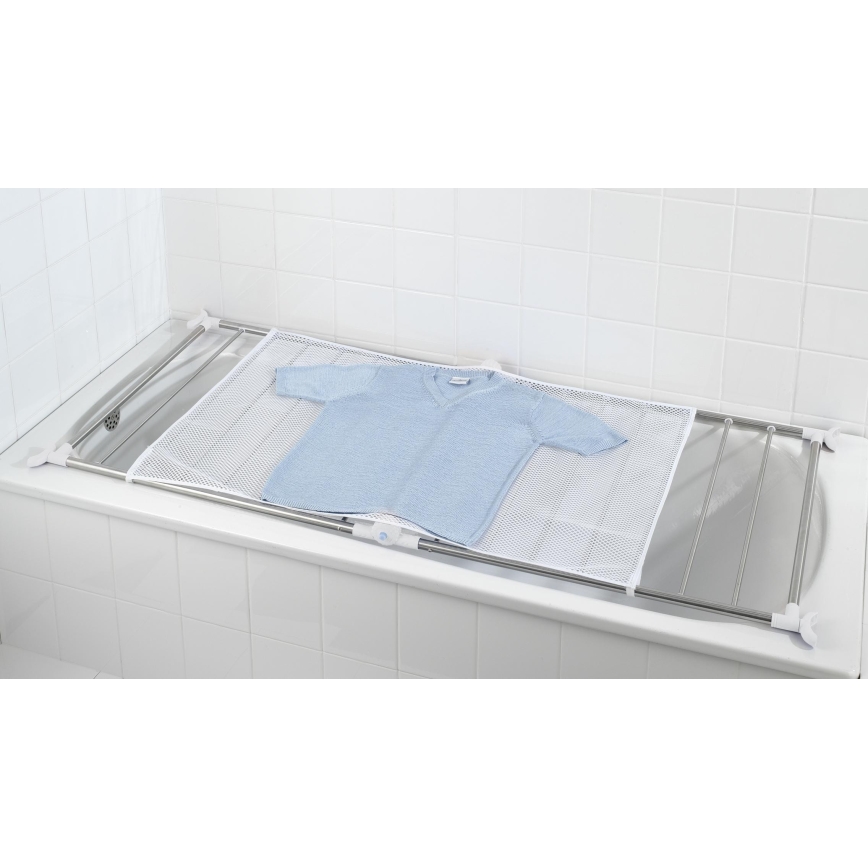 WENKO 3772020100 - Sušilo PROFI 65x150 cm inox/srebrna/bijela