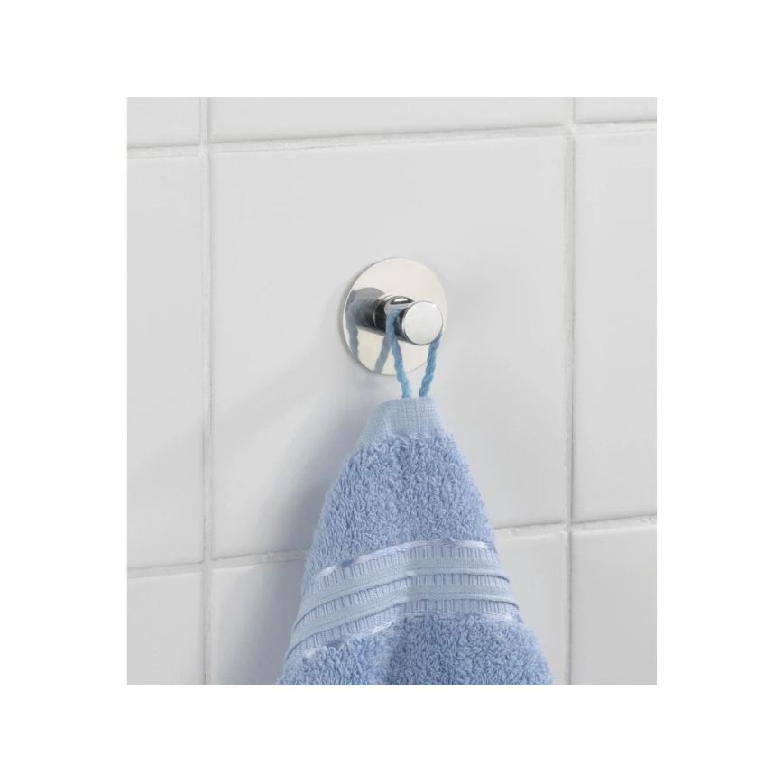 WENKO 4466420100-Kukica SAVONA 5x2 cm nehrđajući čelik/srebrna