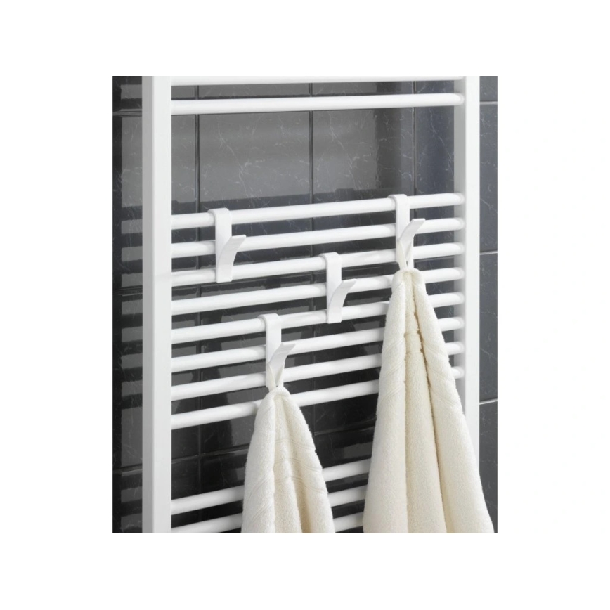 WENKO 4468160100-Kuke 2,5x10,5 cm bijele