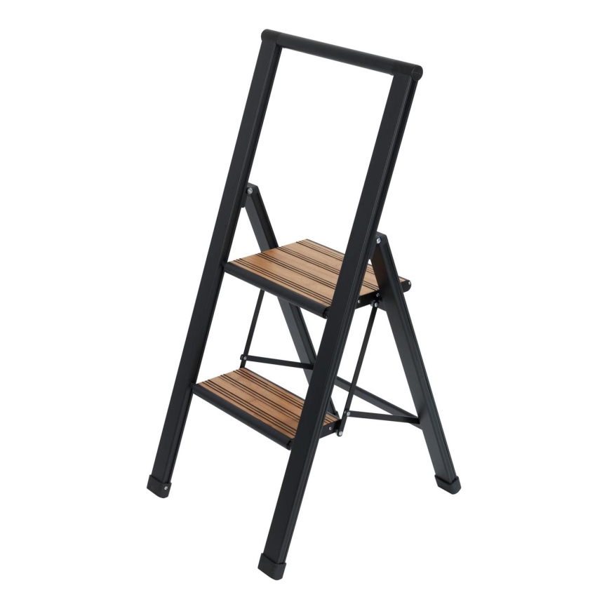WENKO 50482100 - ALU-DESIGN sklopive ljestve 44x101 cm crne