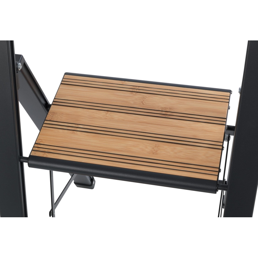 WENKO 50482100 - ALU-DESIGN sklopive ljestve 44x101 cm crne