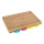 WENKO 53064100 - Daska za rezanje 32,5 x 22,5 cm smeđa/šarena