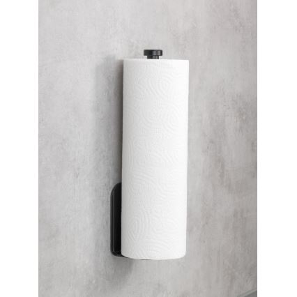 WENKO 53214100 - Držač role NIO 27,5 x 7 cm crni